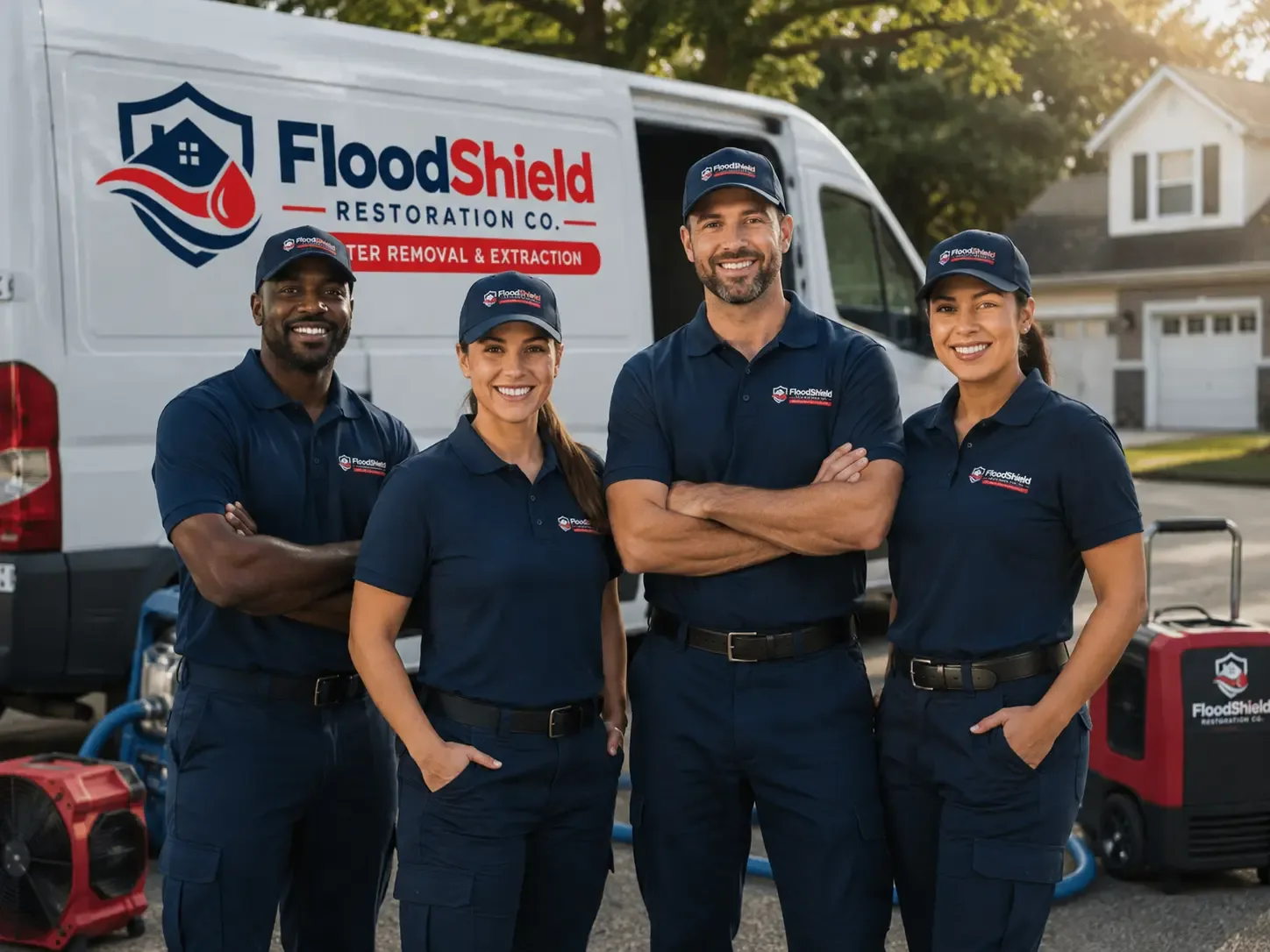 Flood Damage Restoration company in Pleasant Hill, NC